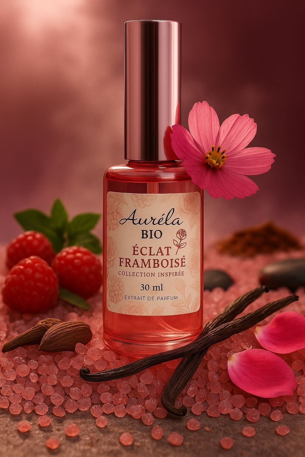 🌸 Éclat Framboisé – Collection Inspirée (Because It’s You – Armani)